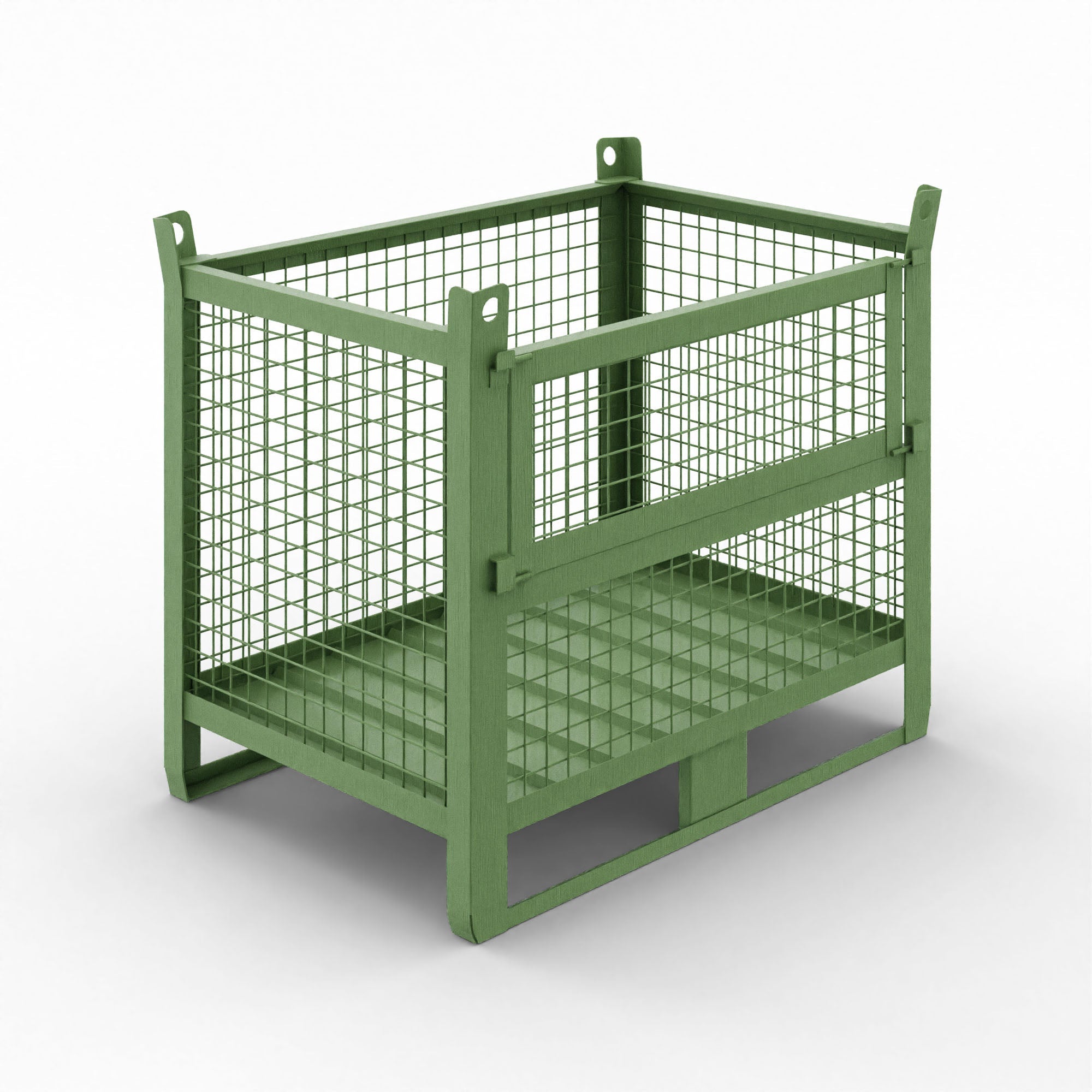 Contenitori in Rete elettrosaldata con Anta Apribile Portata 1500 kg