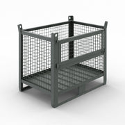 Contenitori in Rete elettrosaldata con Anta Apribile Portata 1500 kg