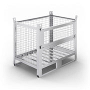 Contenitori in Rete elettrosaldata con Anta Apribile Portata 1500 kg