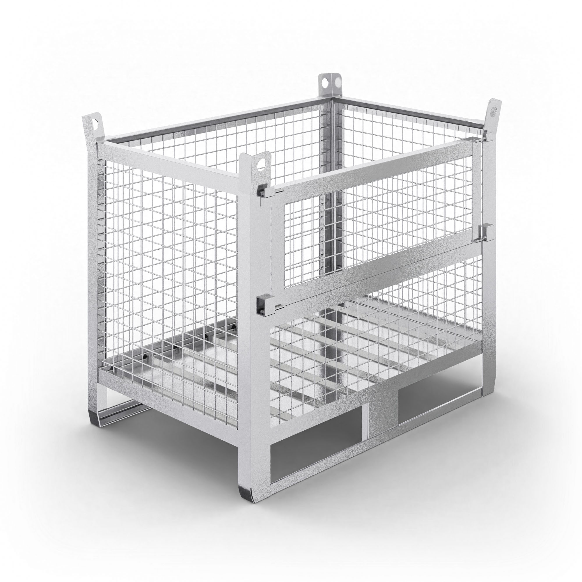 Contenitori in Rete elettrosaldata con Anta Apribile Portata 1500 kg