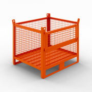 Contenitori in Rete elettrosaldata con Anta Apribile Portata 1500 kg