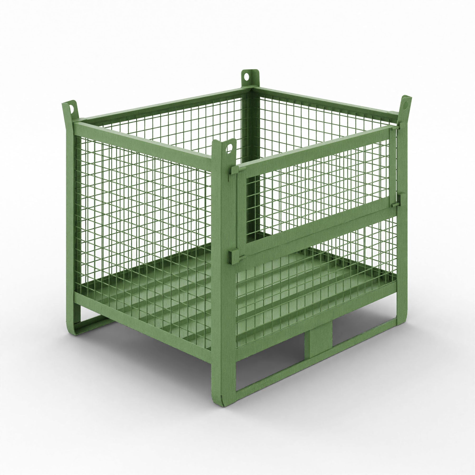 Contenitori in Rete elettrosaldata con Anta Apribile Portata 1500 kg