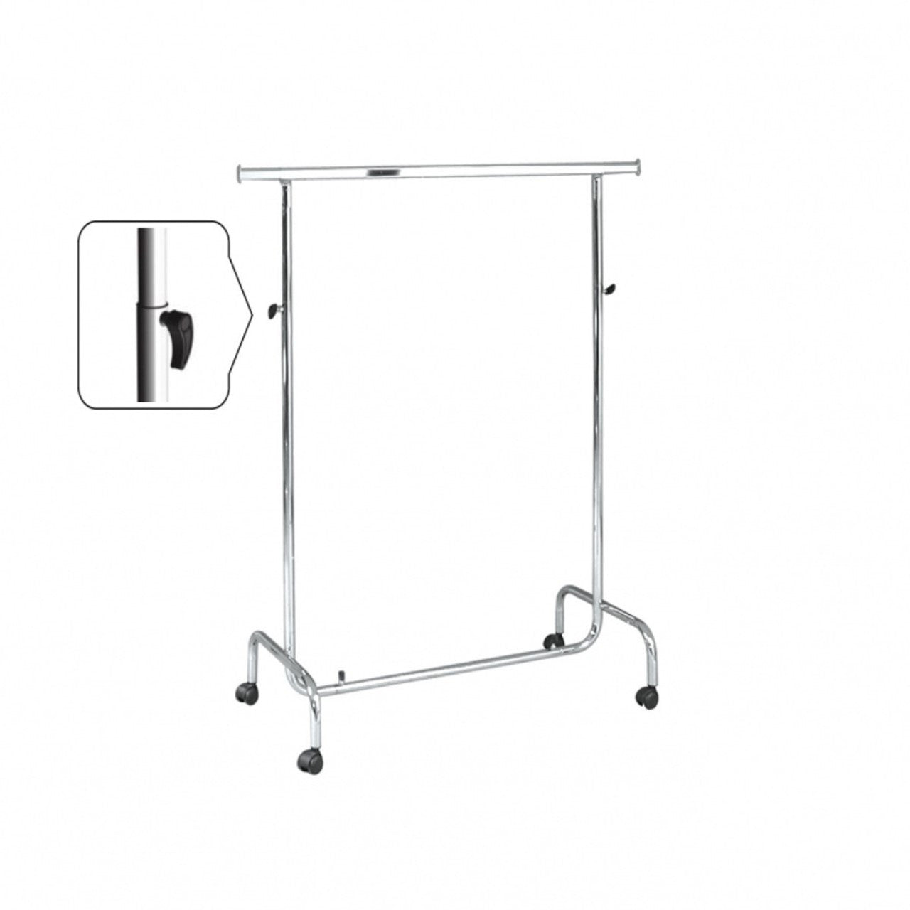 Adjustable Clothes Stand with Wheels