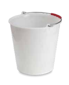 Secchio comune in plastica 18 litri Bianco