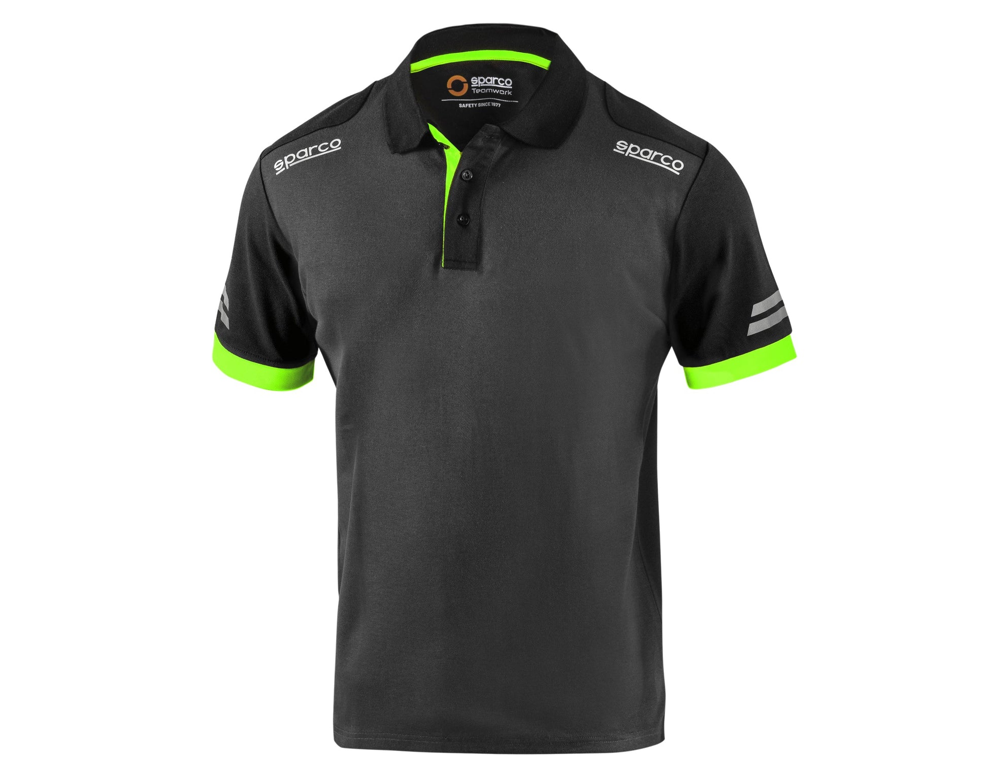 TOLEDO grigio/verde - Polo tecnica da lavoro