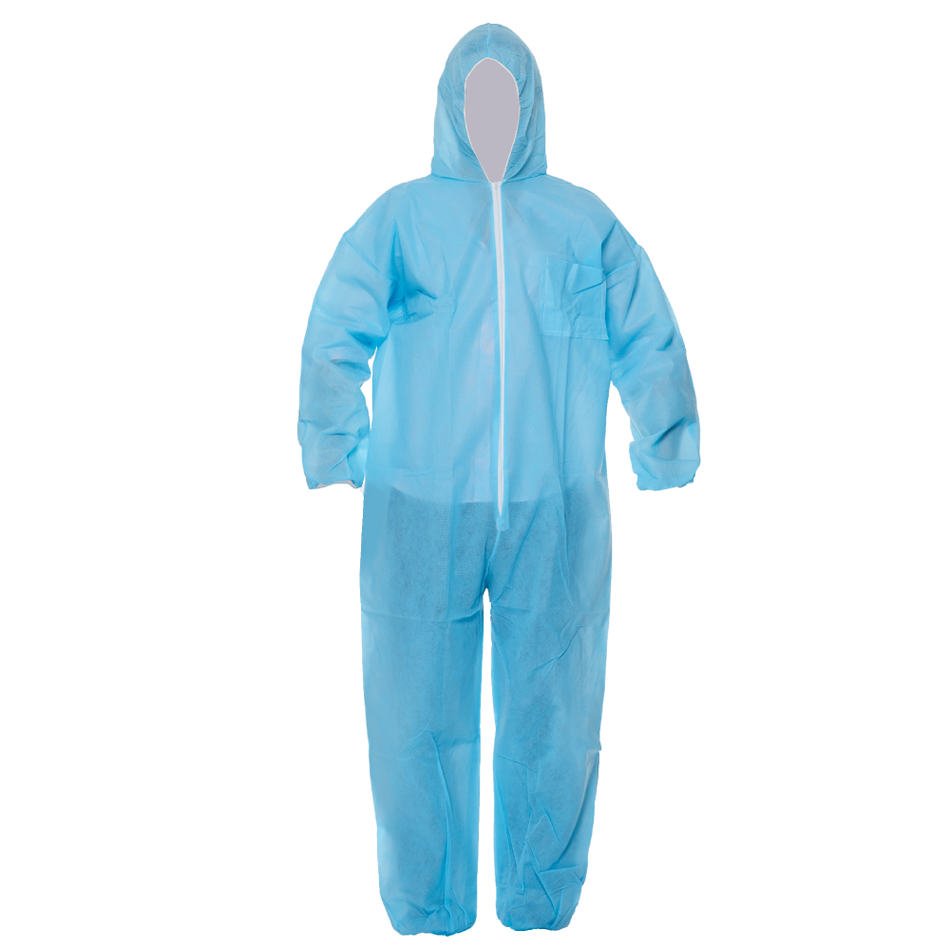 Disposable PLP suit with hood - 35 gr/m²