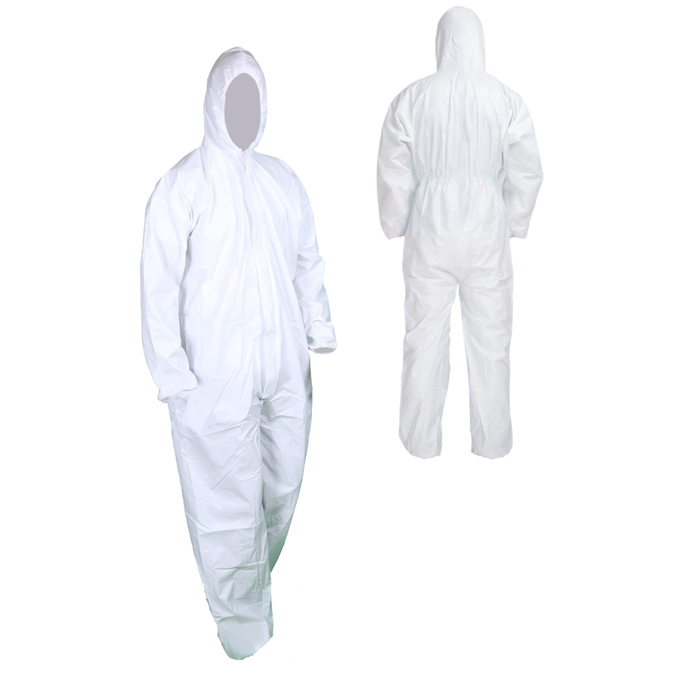 Disposable PLP coverall with hood - Cenitex PRO-R