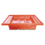 Vasca di raccolta per scaffalatura