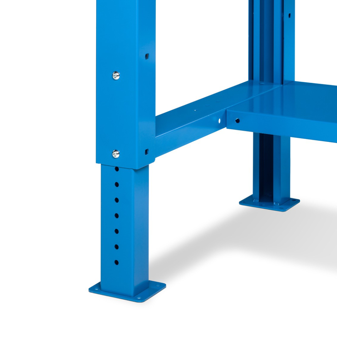 WORK20, Banco da lavoro con 1 armadio a cassetti con 1 cassetto