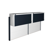 WORKLOOK20, Parete attrezzata con pensile vasistas