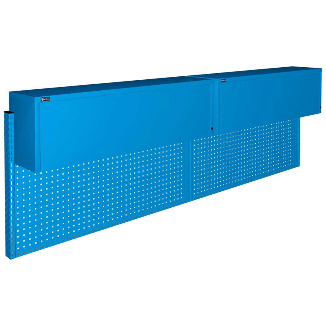 WORKLOOK30, Parete attrezzata con pensile vasistas