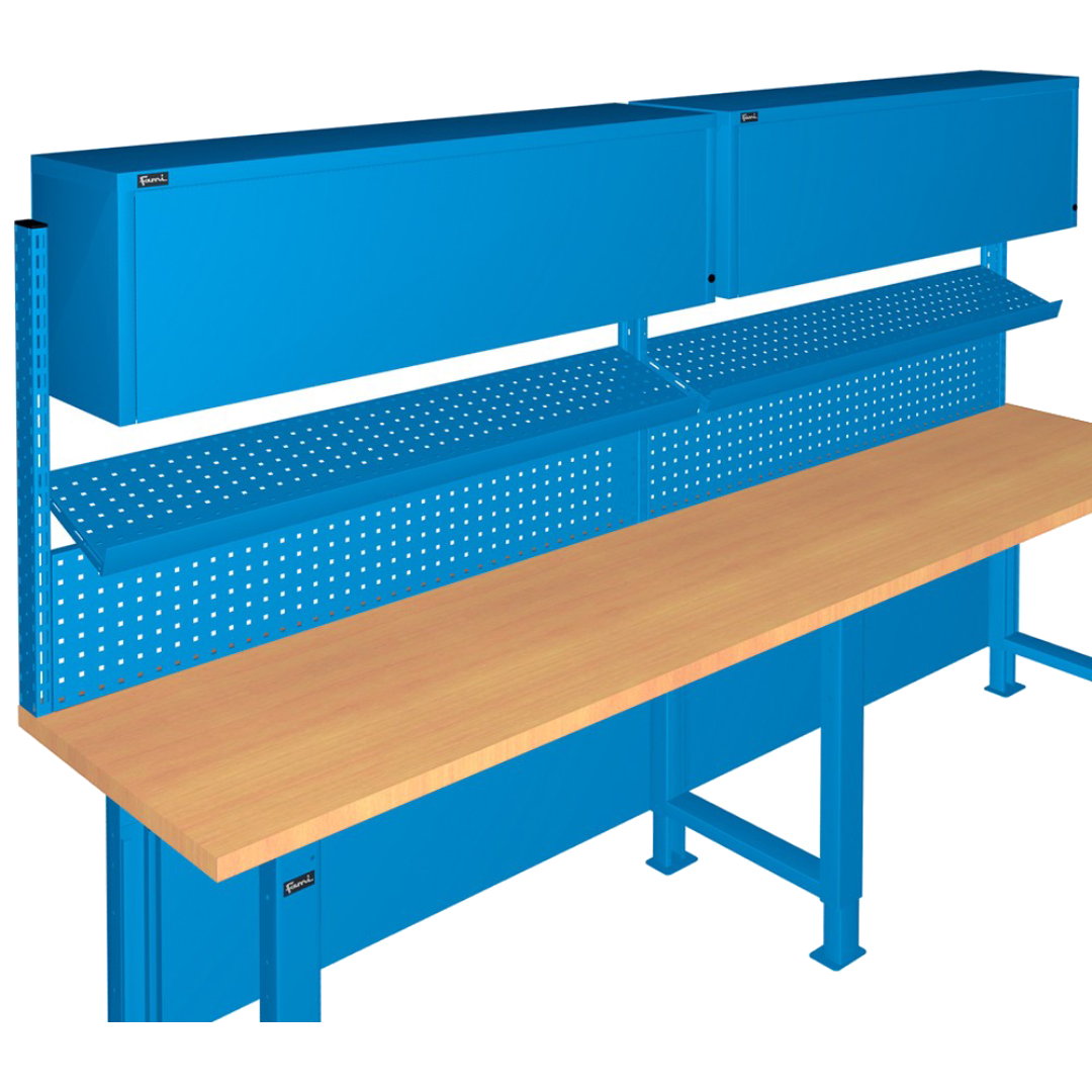 WORKLOOK30, Parete attrezzata con pensile vasistas