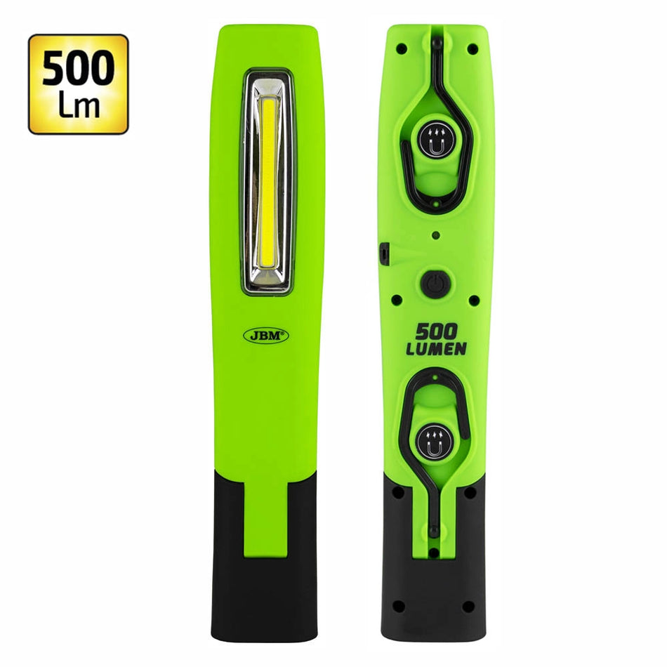 Portable led torch with adjustable magnetic base