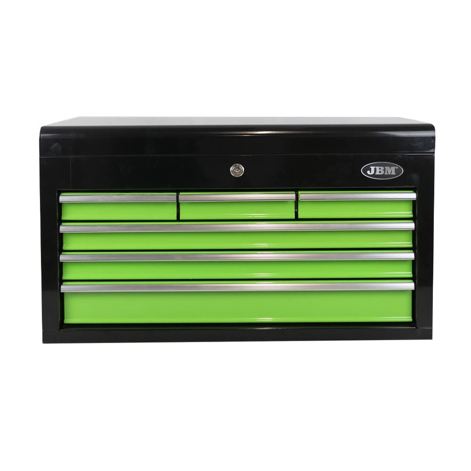 Toolbox with 6 drawers + upper compartment