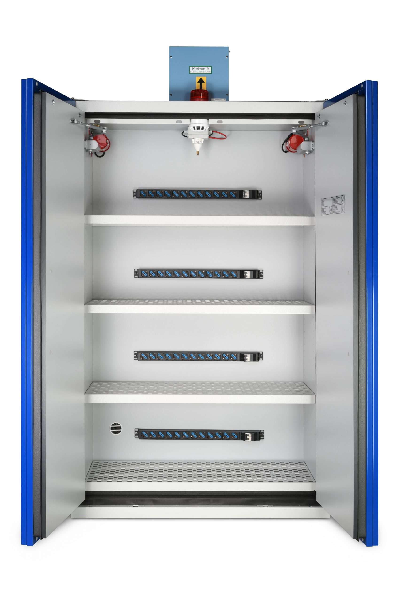 Armadio Ignifugo EN 14470-1 Batterie al Litio - 1200x600x1950 mm