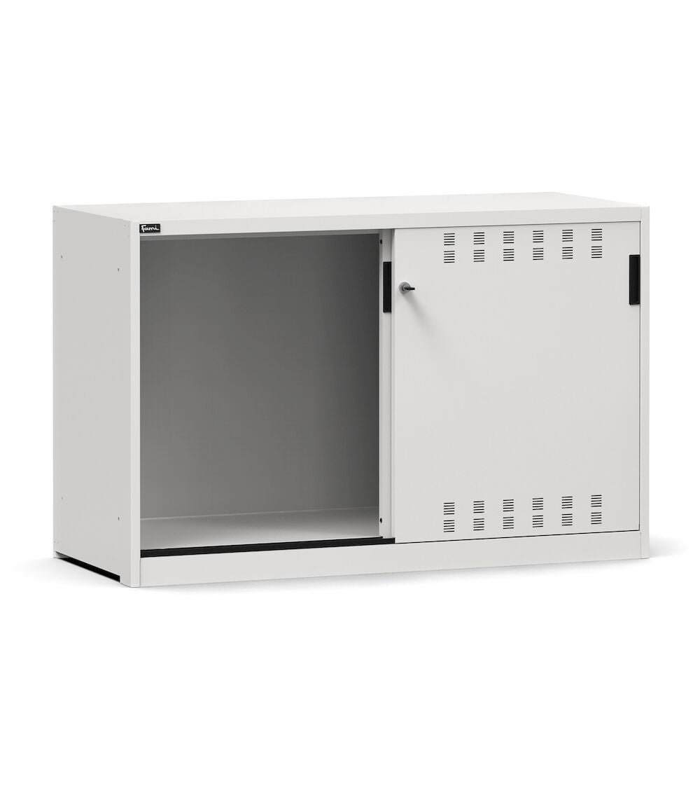 Armadio perform con porte scorrevoli fessurate key comfort C0 vuoto-EH=78X27 - dim. mm L=1428 P=600 A=915