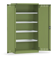 Pesticide cabinet, 4 internal tanks, L1023 x D555 x H2000 mm, PERFOM14057