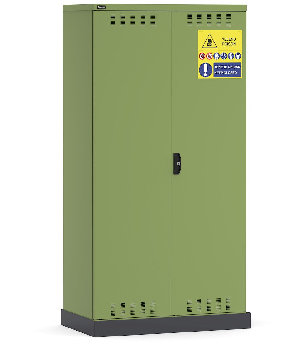 Pesticide cabinet, L1048 x D600 x H2027 mm, PERFOM14056