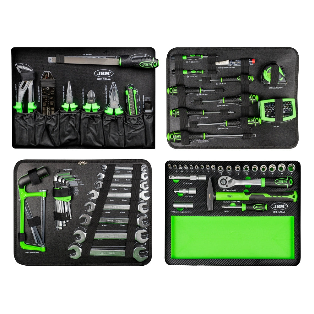 Valigetta portautensili alluminio 108pcs 1/2"