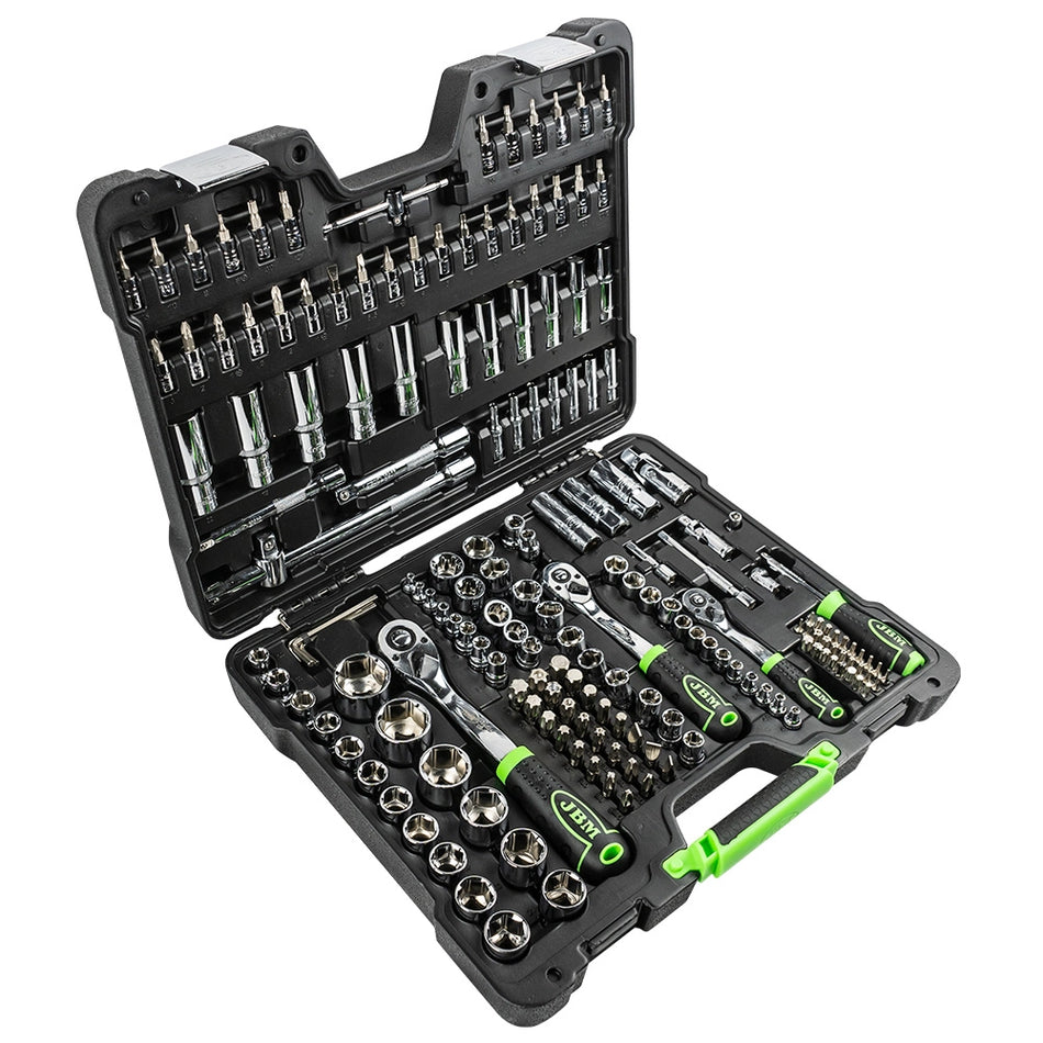 Tool case 179 pieces of hexagonal sockets