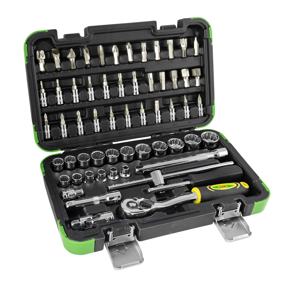 3/8" tool case with 59 pieces