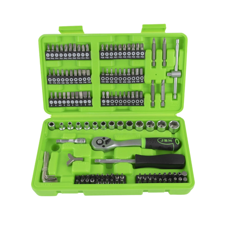 130-piece bit and bit set