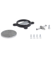 Base for work tech model vice, jaw width 100mm - dim. mm L=181 D=153 A=28