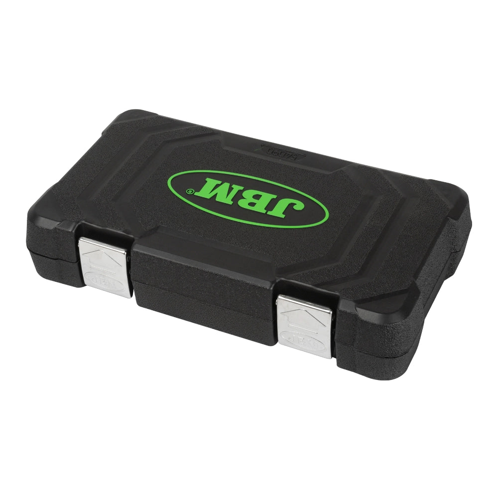 Valigetta portautensili con 94 pezzi (bussole esagonali) - finit. crom.