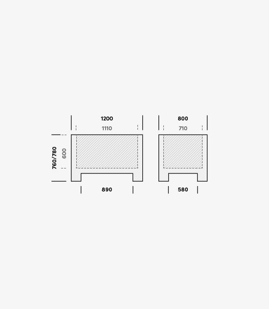Contenitore Agribox 1090 F - Dim. 1200x800x580 mm