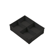 Cassetta divisorio a 4 scomparti per cassette serie ATHENA - Dim. 357 x 278 x 90 mm