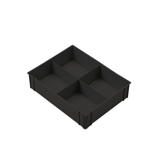 Cassetta divisorio a 4 scomparti per cassette serie ATHENA - Dim. 357 x 278 x 90 mm
