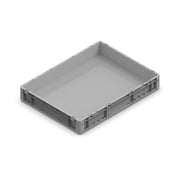 NEXIT Kunststoffbox - Maße 800 x 600 x 120 mm