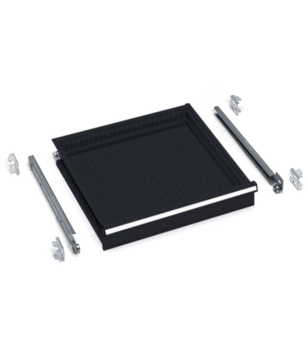 Simple extraction drawer for perform cabinets front height 100 MM-EH=24X27 - DIM. MM L=465 D=505 A=100