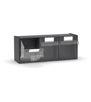 Cassettiera porta minuteria Visual Box, 3 cassetti, L600 x P210 x H242 mm
