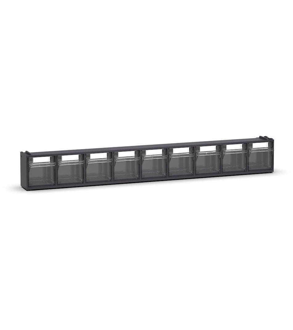 Cassettiera porta minuteria Visual Box, 9 cassetti, L600 x P68 x H78 mm