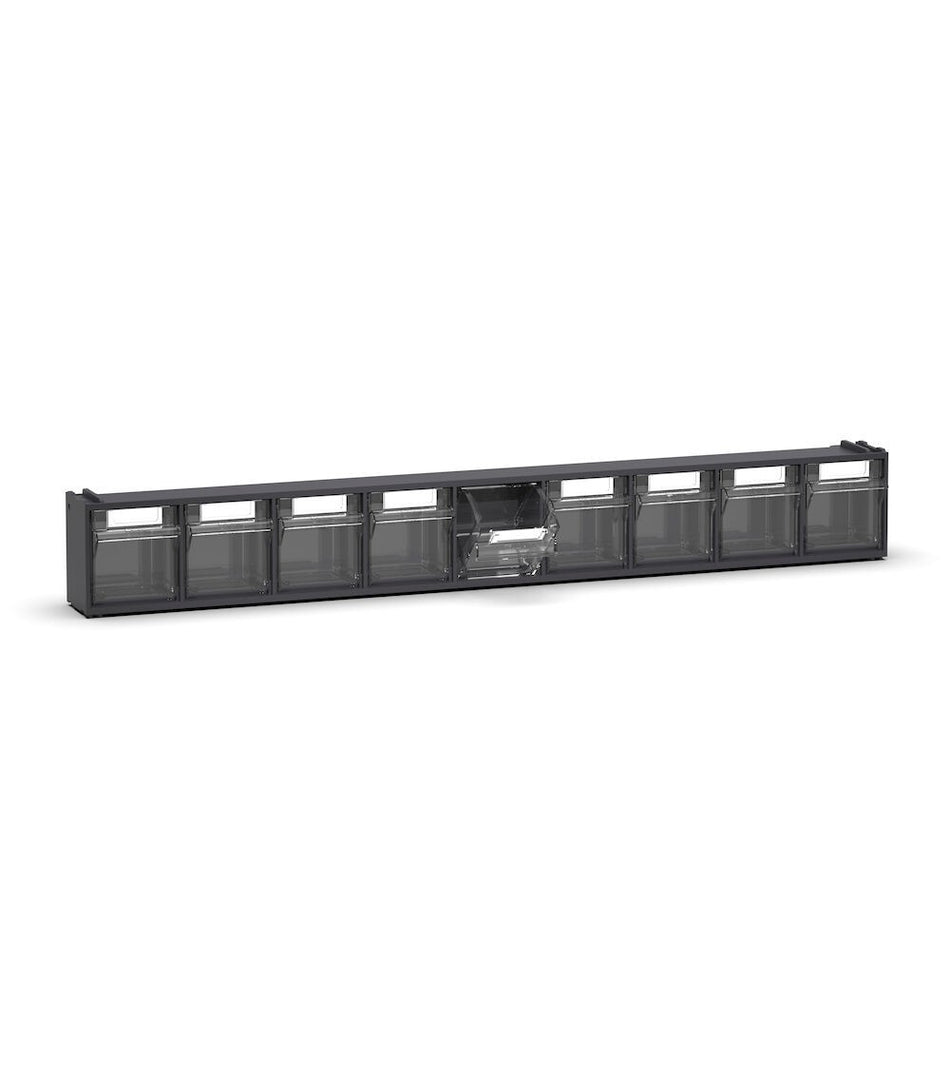 Cassettiera porta minuteria Visual Box, 9 cassetti, L600 x P68 x H78 mm