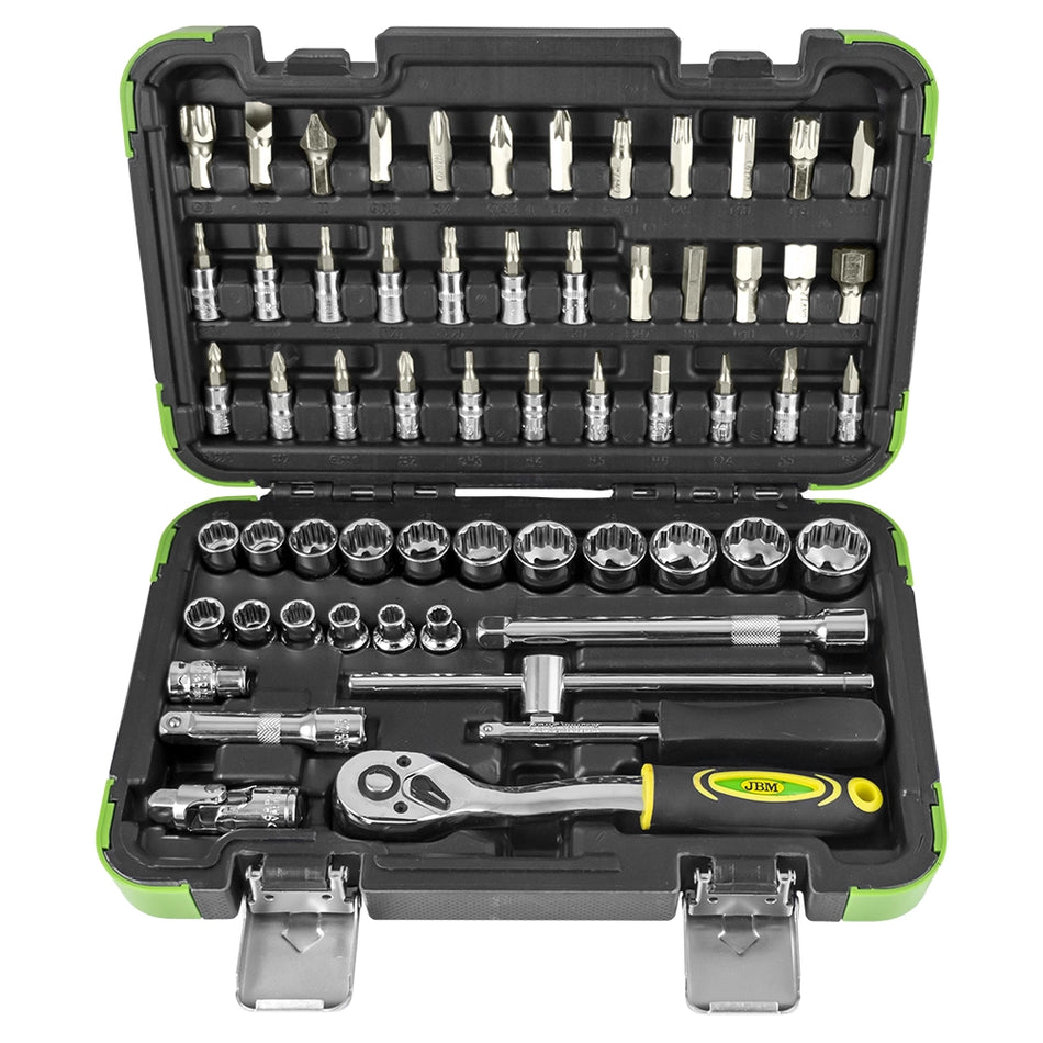 3/8" tool case with 59 pieces