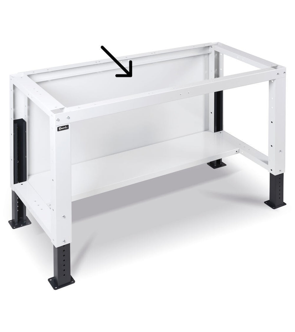 Rückseitiger Abschluss für Werkbänke, 825x48x665 mm