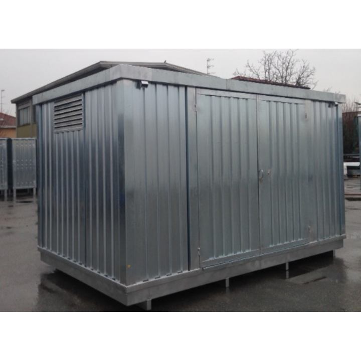 Containers in lamiera grecata per stoccaggio cisternette IBC - Mayermoover