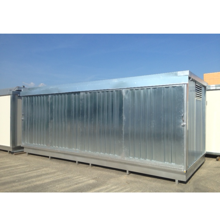 Containers in lamiera grecata per stoccaggio cisternette IBC - Mayermoover