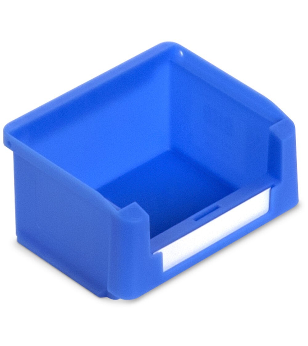 PP-Behälter Kommissionierbox Classic Größe 0 mit glattem Boden - Maße mm L=102 T=85 A=50