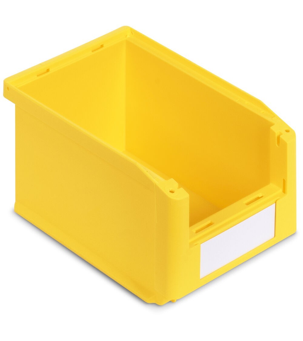 PP-Behälter Kommissionierbox Classic Größe 2 mit glattem Boden - Maße mm L=150 T=230 A=125