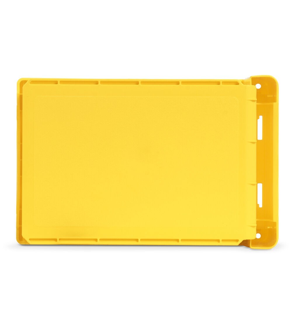 PP-Behälter Kommissionierbox Classic Größe 2 mit glattem Boden - Maße mm L=150 T=230 A=125