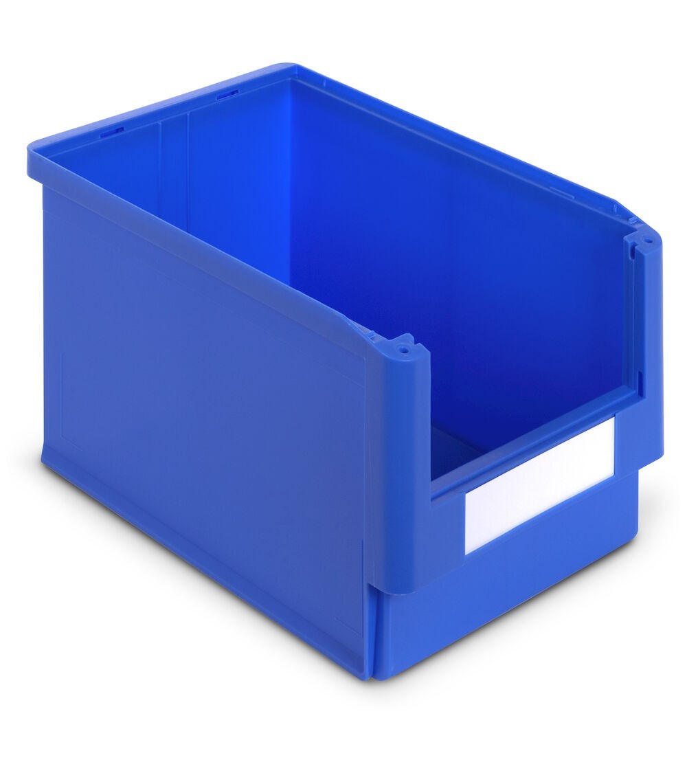 Contenitore in PP picking box classic misura 4A5 con fondo liscio - dim. mm L=313 P=500 A=300