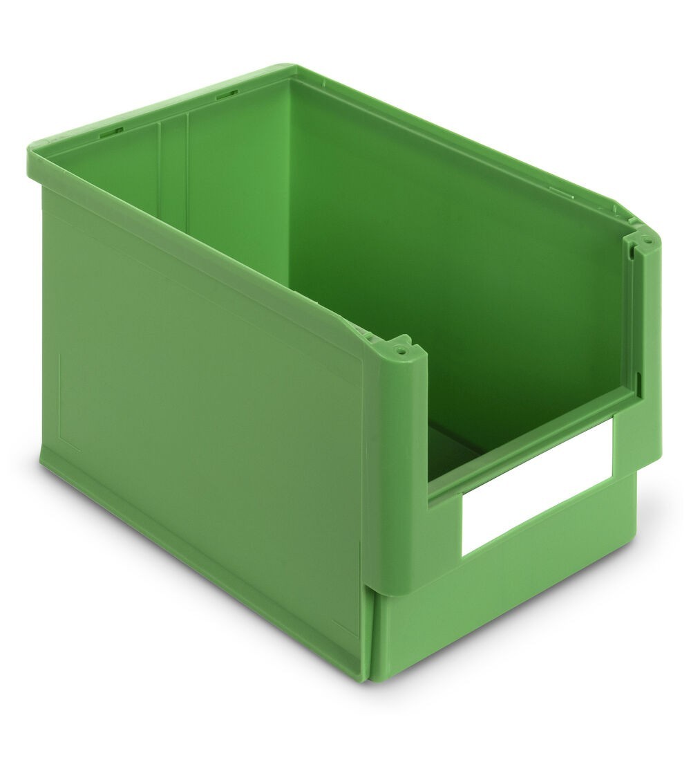 Contenitore in PP picking box classic misura 4A5 con fondo liscio - dim. mm L=313 P=500 A=300