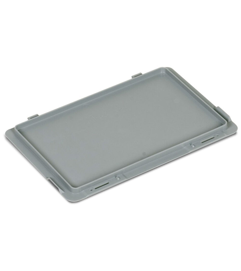 Coperchio in PP a cerniera per cassetta euro box - dim. mm L=300 P=200 A=22