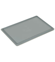 PP hinged lid for euro box - dim. mm L=600 D=400 A=22