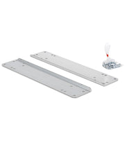 Paar Rollenhalterplatten für Perform-Garderoben - Maße mm L=114 T=550 A=13