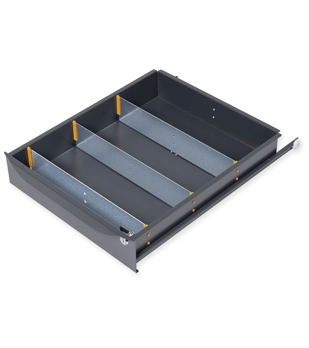 Drawer dividers (W 500) with front height 105-150 mm