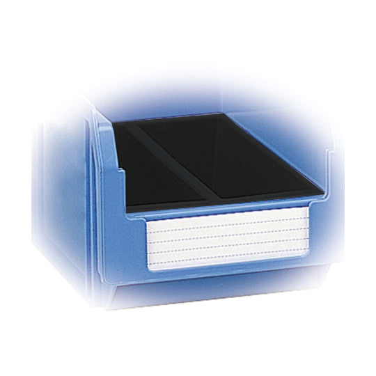 Cassetta divisorio in ECOGREEN a 2 scomparti per contenitori Compact misura 1 - Dim. 90x150x35